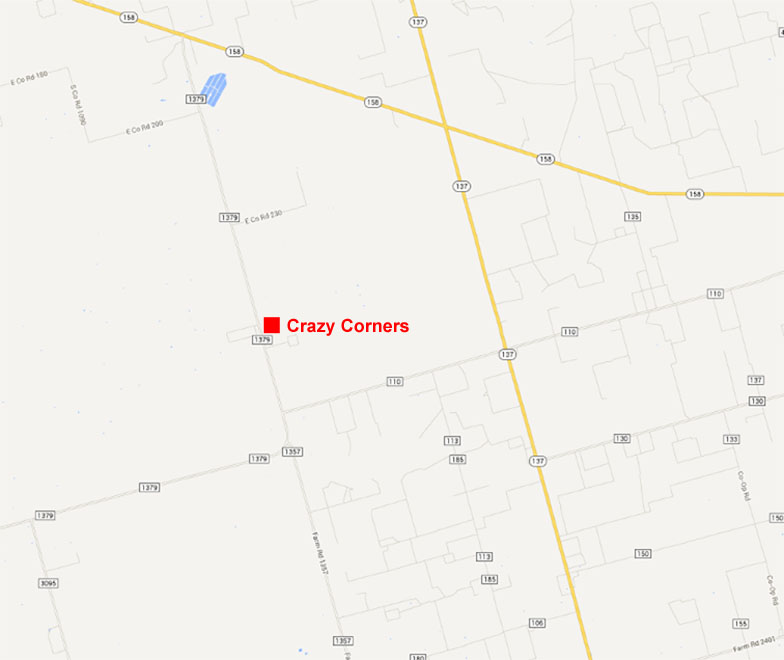 Chaparral Water Systems - Crazy Corners Water Station Map