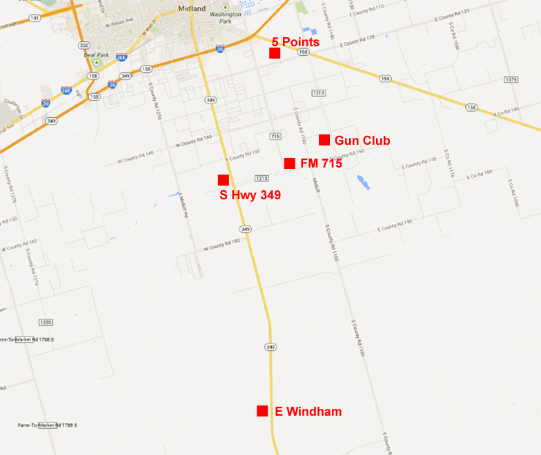 Chaparral Water Systems - E Windham Water Station Map